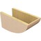 Ekena Millwork 8"W x 16"D x 8"H Wide Durham Rough Cedar Woodgrain TimberThane Corbel, Primed Tan CORUR08X16X08DURRCPR - alternate 5